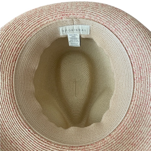 Kooringal women’s Thea Fedora hat,mid size,pink, 2 toned,one size fits most,New - Picture 5 of 6